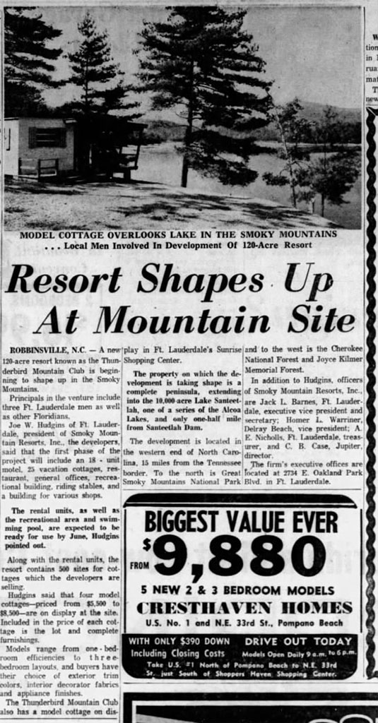 1962 Ft. Lauderdale News article