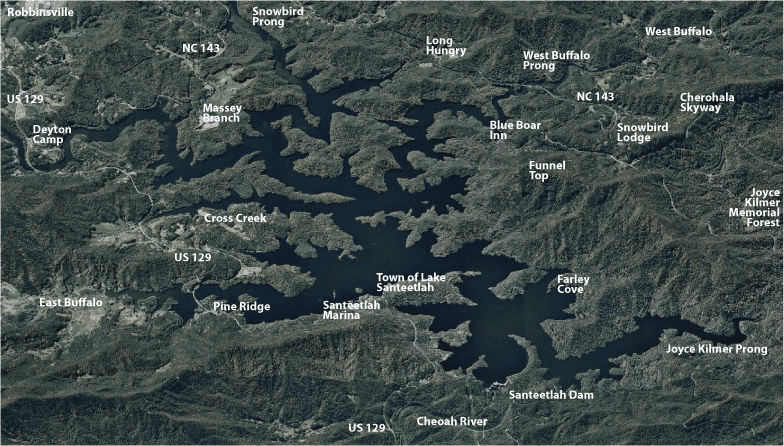 Lake Snateetlah Locations