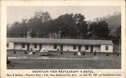 Mountain View Restaurant & Motel, near entrance to Thunderbird, 1950s