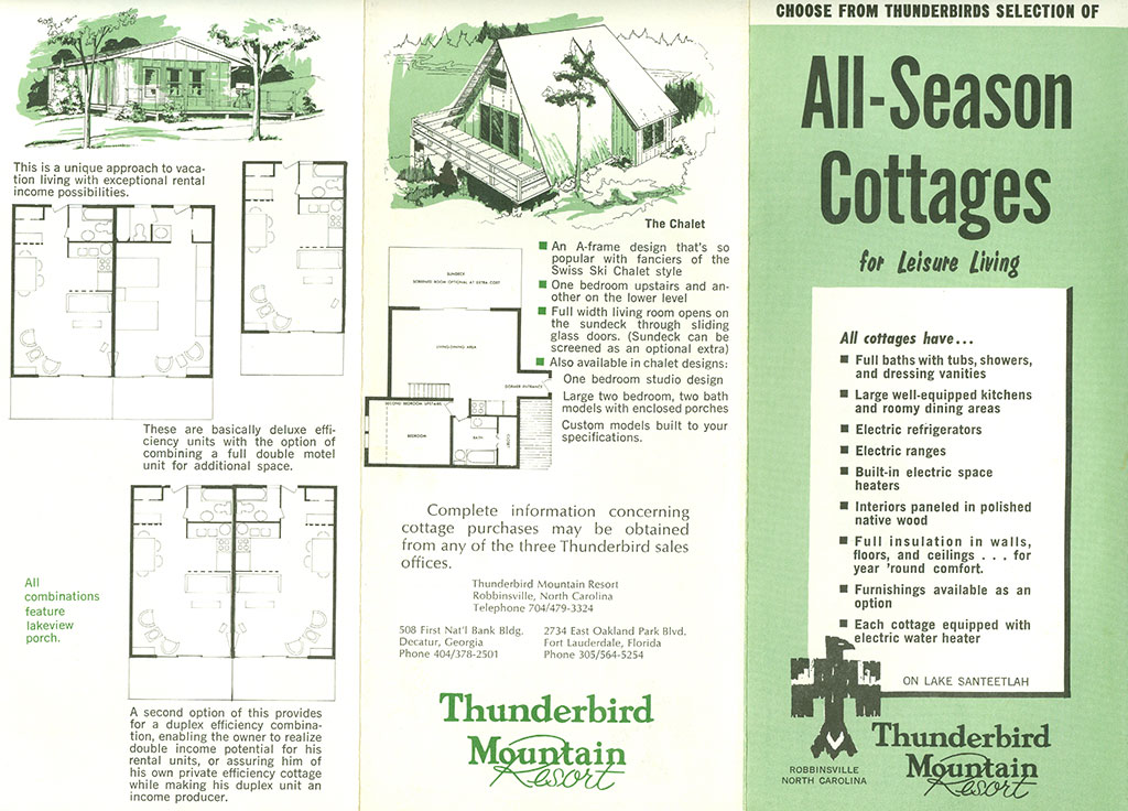 Floor Plan Brochure circa 1962
